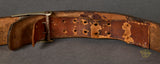 Pre-WWII German Reichswehr Heer (Army) EM/NCO's Belt with Pebbled Nickel Silver Belt Buckle (Koppelschloß)