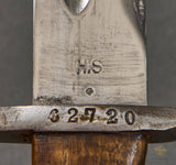 Swiss Model 1914 Pioneer Sawback Bayonet***STILL AVAILABLE***