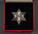 1939 Order of the German Eagle Breast Star with Swords by Godet &amp; Co. (in its Original Case of Issue)