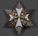 1939 Order of the German Eagle Breast Star with Swords by Godet &amp; Co. (in its Original Case of Issue)