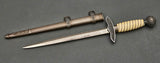 German Model 1937 Luftwaffe Officer Double Etched Dagger by Emil Voos***STILL AVAILABLE***