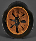 WWII German Luftwaffe Model 1942 Single Decal Helmet