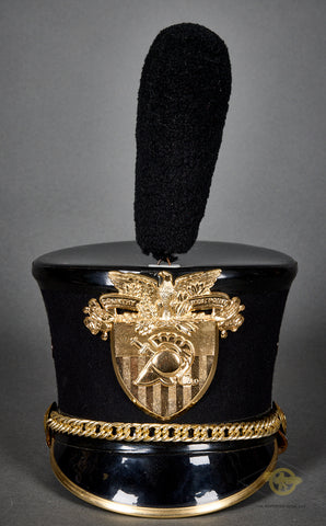 West Point Cadet Full Dress Tschako, Named