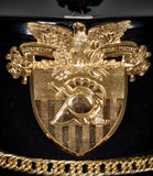 West Point Cadet Full Dress Tschako, Named