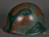 Korean War era US M1 Helmet Liner, Camo by CAPAC