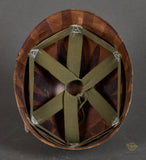 Korean War era US M1 Helmet Liner, Camo by CAPAC