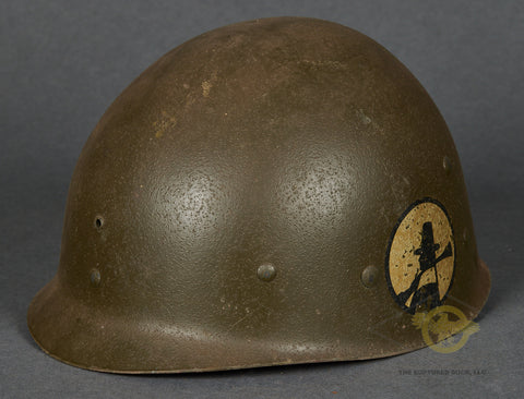 Korean War era M-1 Helmet Liner for 94th Infantry Division