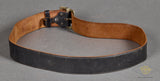 US Korean War Vintage Black Leather Combat Belt with Single Claw Buckle Set