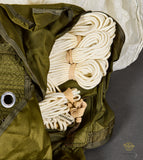 Veteran Bring Back U.S. Vietnam Vintage Reserve DISPLAY  Parachute plus 4 Rip Cords
