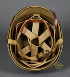 WWII US M-1 Helmet with EARLY Hawley Liner