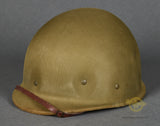 WWII US M-1 Helmet with EARLY Hawley Liner