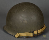 WWII US M-1 Helmet with Korean War Liner