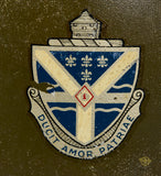 WWII US M-1 Helmet with Korean War Liner