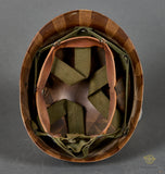 WWII US M-1 Helmet with Korean War Liner