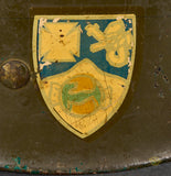 WWII US M-1 Helmet with Reissue 2nd Cavalry Painted Liner