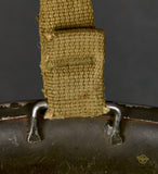 WWII US M-1 Helmet with Reissue 2nd Cavalry Painted Liner