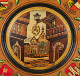 German Wood Souvenir Plate