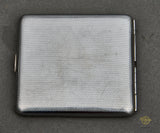 German WWII Silver Autobahn Cigarette Case