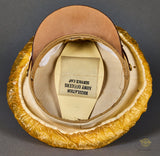 WWII Vintage US Officers Summer Visor Cap with Rain Cover
