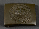 German Early Imperial Army WWI Belt Buckle