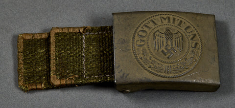 WWII German Army DAK Combat Buckle