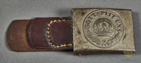 WWI German Army Buckle w/Tab