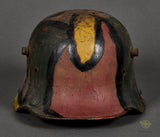WWI Model 1916 German Camouflage Combat Shell