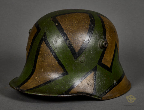 WWI Model 1916 German Camouflage Combat Shell