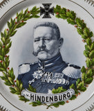 Patriotic von Hindenburg Plate