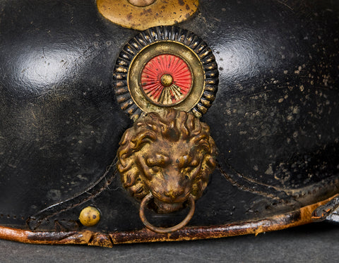 german helmet with spike for motorcycle Model 1915 Bavarian Civilian Police NCO Pickelhaube – The Ruptured Duck, LLC