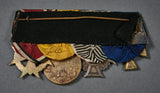 German WWI Four Medal Bar