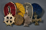 German WWI Four Medal Bar