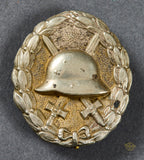 German WWI Wound Badge in Silver