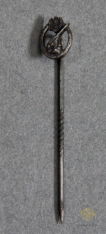 German WWII Miniature Flak Badge Stick Pin