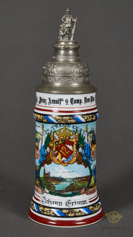 German Military Beer Stein