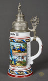 German Military Beer Stein