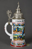 German Military Beer Stein