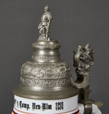 German Military Beer Stein