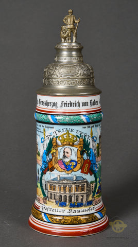 German Military Beer Stein