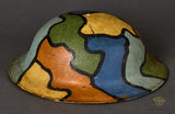 WWI US Camouflage Helmet