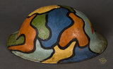 WWI US Camouflage Helmet