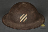 US WWI Dough Boy Helmet for 3rd Division