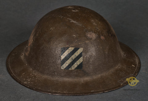 US WWI Dough Boy Helmet for 3rd Division