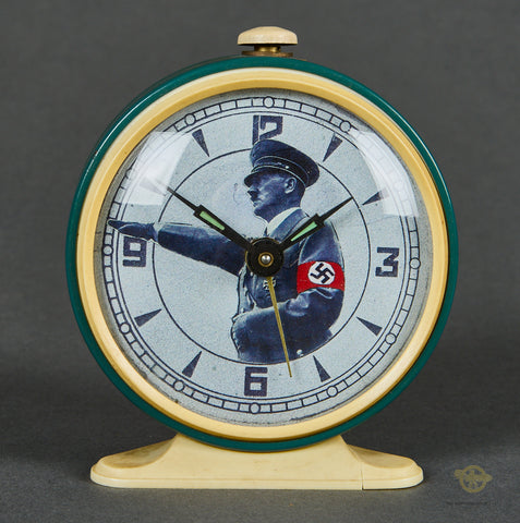 German WWII Novelty Hitler Alarm Clock