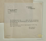 Framed Hitler Stationery