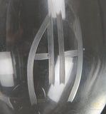 German WWII Adolf Hitler Crystal Wine Goblet