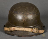 Third Reich Luftschutz Reissue Helmet to Bulgarian Forces