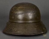 Third Reich Luftschutz Reissue Helmet to Bulgarian Forces