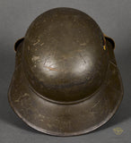 Third Reich Luftschutz Reissue Helmet to Bulgarian Forces