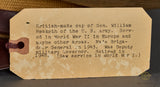 Personal Visor Cap for US Army Brigadier General William Hesketh